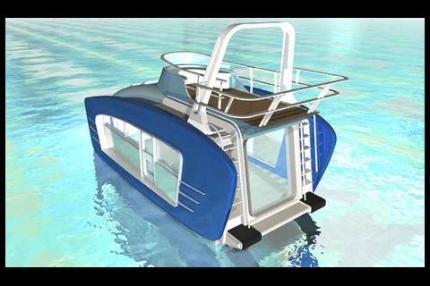Floating office designed by Gillard Associates